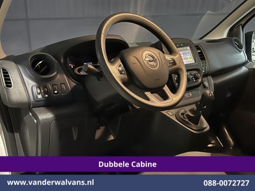 Opel Vivaro 1.6 CDTI 126pk L2H1 Dubbele cabine Euro6 Airco | 5-Zits | Camera | Navigatie | Omvormer | Trekhaa... ActivLease financial lease
