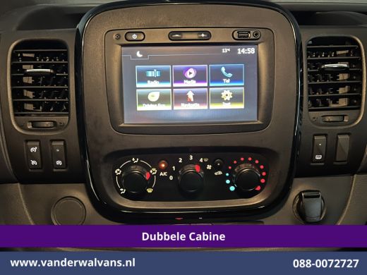 Opel Vivaro 1.6 CDTI 126pk L2H1 Dubbele cabine Euro6 Airco | 5-Zits | Camera | Navigatie | Omvormer | Trekhaa... ActivLease financial lease