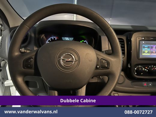 Opel Vivaro 1.6 CDTI 126pk L2H1 Dubbele cabine Euro6 Airco | 5-Zits | Camera | Navigatie | Omvormer | Trekhaa... ActivLease financial lease