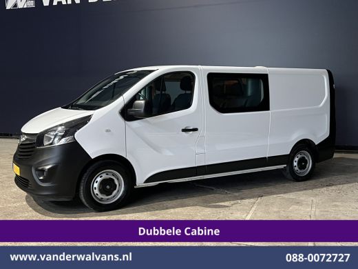 Opel Vivaro 1.6 CDTI 126pk L2H1 Dubbele cabine Euro6 Airco | 5-Zits | Camera | Navigatie | Omvormer | Trekhaa... ActivLease financial lease