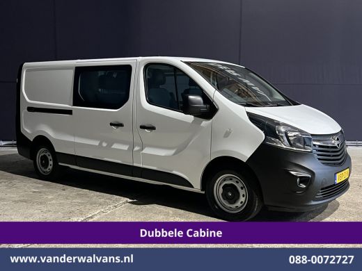 Opel Vivaro 1.6 CDTI 126pk L2H1 Dubbele cabine Euro6 Airco | 5-Zits | Camera | Navigatie | Omvormer | Trekhaa... ActivLease financial lease