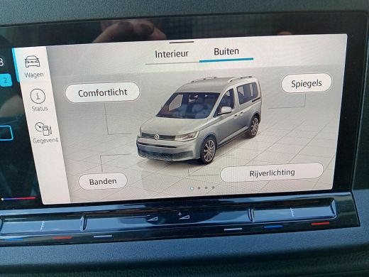 Volkswagen Caddy 2.0 TDI 102PK Comfort, SPORTSTOELEN, AIRCO, NAVIGATIE, 18" LMV, incl. 12 MND BOVAGGARANTIE Uniek! ActivLease financial lease