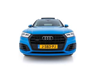 Audi Q5 Audi Q5 50 TFSI e S-Line Black-Edition Quattro Plug-In (INCL-BTW) *PANO | LEATHER-FABRIC | FULL-L...