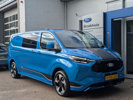 Ford Transit Custom 320 2.5 PHEV L2H1 Sport 233pk | Snoeks Dubbele Cabine |  Adap. Cruise | Camera |  |Trekhaak (2.30... ActivLease financial lease
