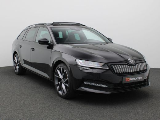 Skoda Superb Combi 1.4 TSI iV Sportline Business 218PK DSG Pano-Schuifdak, Elektrische achterklep, Memorystoel... ActivLease financial lease