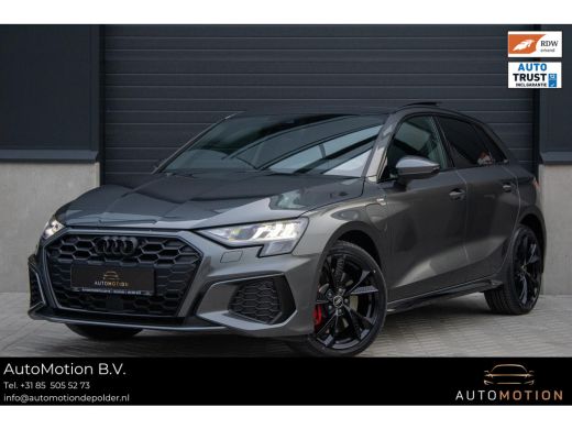 Audi A3 Sportback 45 TFSI e S edition Competition Pano Parkeerhulp S line Carplay Audi A3 Sportback 45 TFSI e S edition Competition Pano Parkeerhulp S line Carplay