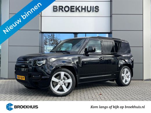 Land Rover Defender 110 P300e X-Dynamic HSE | El. trekhaak | 22 Inch | Pano | Koelbox | Black Pack | Cold Climate | K...