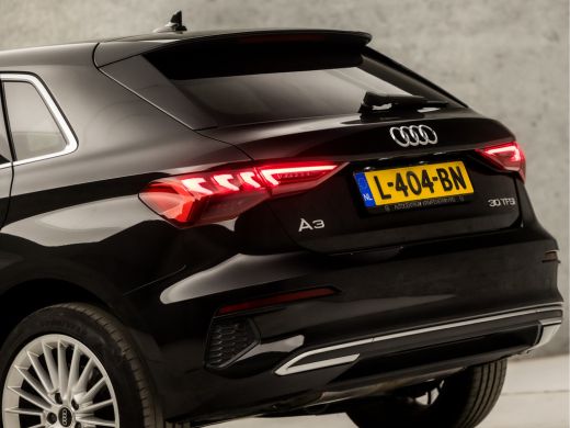 Audi A3 Sportback 30 TFSI Sportline Automaat (APPLE CARPLAY, GROOT NAVI, CLIMATE, GETINT GLAS, SPORTSTOEL... ActivLease financial lease