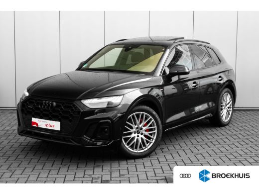 Audi Q5 50 TFSI e S edition Competition 299PK | Trekhaak | Luchtvering | Fijn nappa ledere stoelen | Pano...