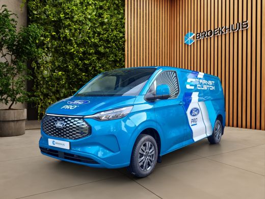 Ford E-Transit Custom E-Transit Custom 340 L2H1 Limited 65 kWh 218PK | Trekhaak inklapbaar | Adaptieve cruise | 17" Lic...