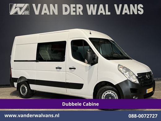 Opel Movano 2.3 CDTI 146pk L2H2 Dubbele Cabine Euro6 Airco | Camera | Navigatie | Cruisecontrol Chauffeurssto...