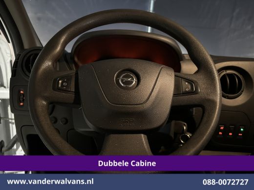 Opel Movano 2.3 CDTI 146pk L2H2 Dubbele Cabine Euro6 Airco | Camera | Navigatie | Cruisecontrol Chauffeurssto... ActivLease financial lease