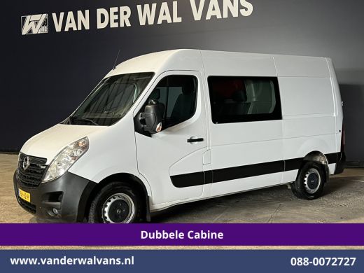 Opel Movano 2.3 CDTI 146pk L2H2 Dubbele Cabine Euro6 Airco | Camera | Navigatie | Cruisecontrol Chauffeurssto... ActivLease financial lease