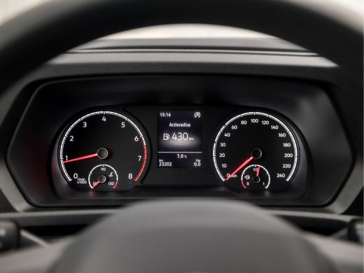 Volkswagen Caddy 1.5 TSI Exclusive (GRIJS KENTEKEN, BENZINE, DUBBELE SCHUIFDEUREN, SCHERM, PARKEERSENSOREN, BLUETO... ActivLease financial lease