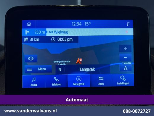 Ford Transit Connect 1.5 EcoBlue 100pk Automaat L2H1 Euro6 Airco | Navigatie | Cruisecontrol | Camera Parkeersensoren,... ActivLease financial lease