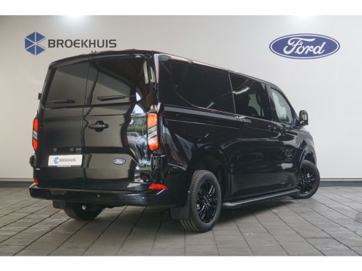 Ford Transit Custom 320 2.5 PHEV L2H1 Limited Black Platinum Dubbel Cabine | ZZP-Actie! | 0,99% Financial Lease | Fis... ActivLease financial lease