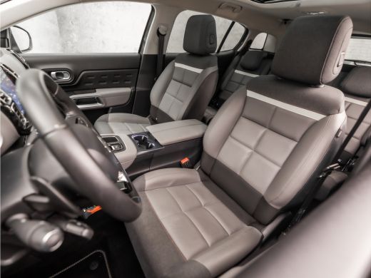 Citroën C5 Aircross 1.2 PureTech Sport Automaat (PANORAMADAK, APPLE CARPLAY, GROOT NAVI, 360 CAMERA, LEDER, SPORTSTOE... ActivLease financial lease