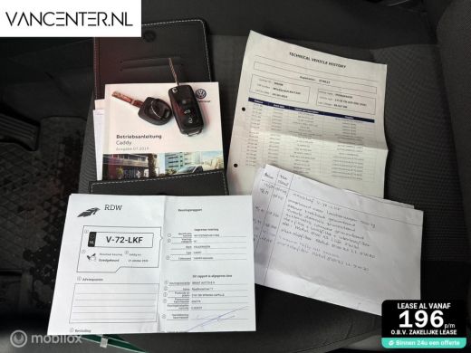 Volkswagen Caddy 2.0 TDI 102PK DSG Automaat Trekhaak ActivLease financial lease