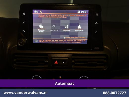 Citroën Berlingo 1.5 BlueHDI 131pk Automaat L1H1 Euro6 Airco | 3-Zits | Apple Carplay | Android Auto | Cruisecontr... ActivLease financial lease