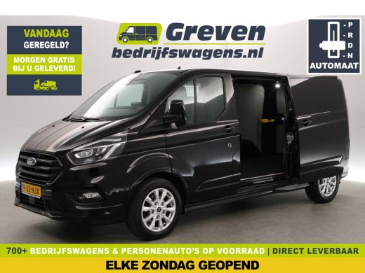 Ford Transit Custom 320 2.0 TDCI L2H1 Sport | 185PK | Aut. | Airco | Adaptive Cruise | 3-Zits | Camera | Trekh. | Car...