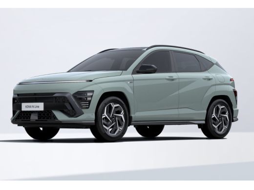Hyundai Kona 1.6 GDI HEV N Line Sky € 4000,- korting !!| Achterstoelen verwarmd | Achteruitrij assistent | Ach... ActivLease financial lease