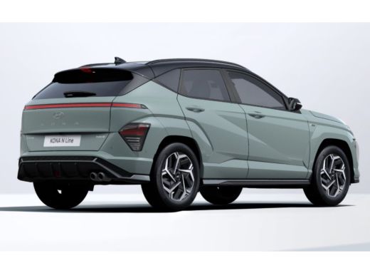 Hyundai Kona 1.6 GDI HEV N Line Sky € 4000,- korting !!| Achterstoelen verwarmd | Achteruitrijcamera | Airco (... ActivLease financial lease