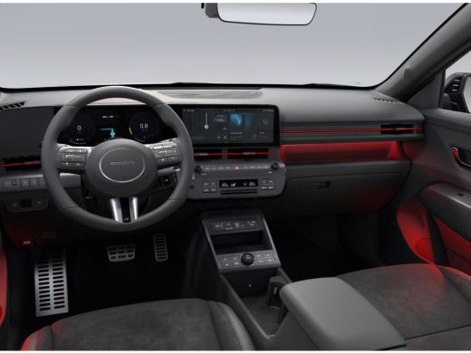 Hyundai Kona 1.6 GDI HEV N Line Sky € 4000,- korting !!| Achterstoelen verwarmd | Achteruitrijcamera | Airco (... ActivLease financial lease