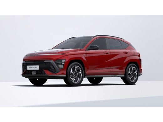 Hyundai Kona 1.6 GDI HEV N Line Sky € 4000,- korting !!| Achterstoelen verwarmd | Achteruitrijcamera | Airco (...