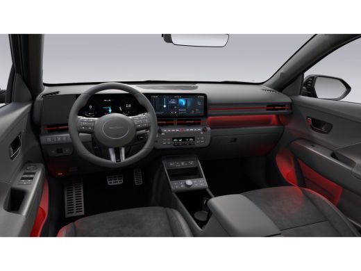 Hyundai Kona 1.6 GDI HEV N Line Sky € 4000,- korting !!| Achterstoelen verwarmd | Achteruitrijcamera | Airco (... ActivLease financial lease