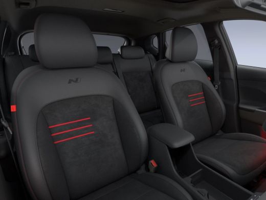 Hyundai Kona 1.6 GDI HEV N Line Sky € 4000,- korting !!| Achterstoelen verwarmd | Achteruitrijcamera | Apple C... ActivLease financial lease