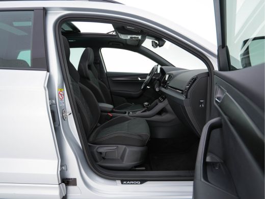 Skoda Karoq 1.5 TSI ACT Sportline (INCL-BTW) Aut. *PANO | DIGI-COCKPIT | ADAPTIVE-CRUISE | FULL-LED | BLIND-S... ActivLease financial lease