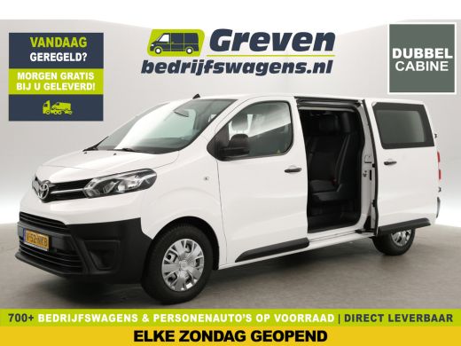 Toyota ProAce 2.0 D-4D L3H1 | DC | 2xSchuifdeur | Airco | Cruise | Trekhaak | Stoelverw. Toyota ProAce 2.0 D-4D L3H1 | DC | 2xSchuifdeur | Airco | Cruise | Trekhaak | Stoelverw.