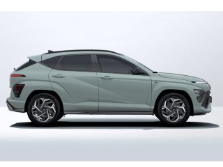 Hyundai Kona 1.6 GDI HEV N Line Sky € 4000,- korting !!| Achterstoelen verwarmd | Achteruitrij assistent | Ach...