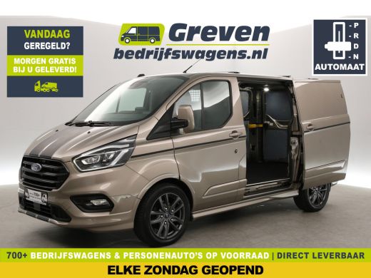 Ford Transit Custom 290 2.0 TDCI L1H1 Sport | 185PK | Automaat | Airco | 3-Zits | Cruise | Camera | Carplay | Trekh. ...