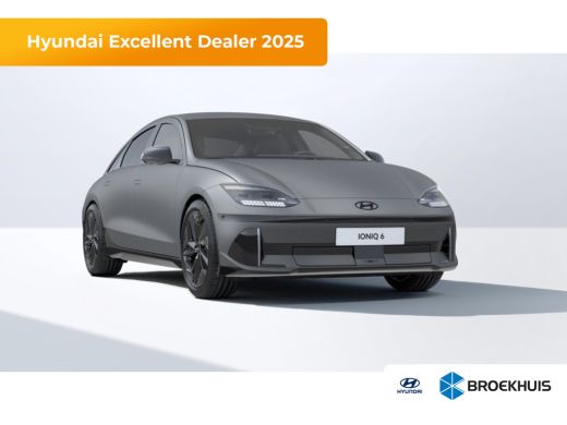 Hyundai IONIQ 6 Business € 2000,- korting !! | Actieve rijbaanassistentie (LKA) | Stoelbekleding, stof/leder