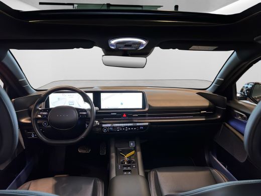 Hyundai IONIQ 6 Lounge 77.4 kWh | Panorama schuifdak | Adaptive cruise control | Dodehoek detectie | Bestuurderss... ActivLease financial lease