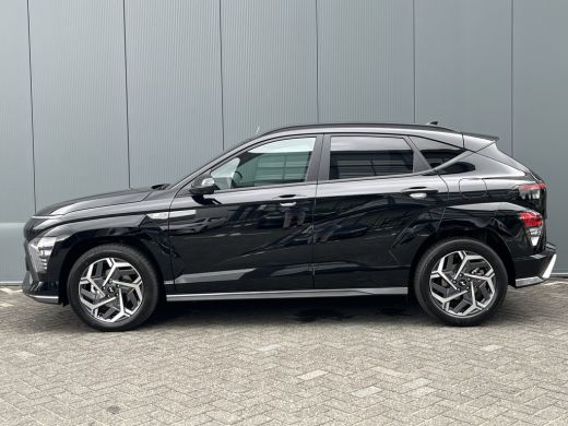 Hyundai Kona 1.6 GDI HEV 130pk N-Line Sky Automaat | Carplay | Keyless | Climate | Navigatie | Full LED | Elek... ActivLease financial lease