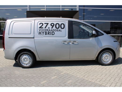 Hyundai Staria 1.6 T-GDI HEV € 12433,- korting !! | 2 zitplaatsen rechtsvoor | Achterruitverwarming | Achteruitr... ActivLease financial lease