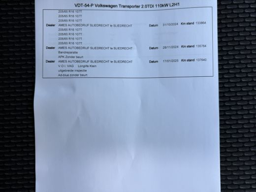 Volkswagen Transporter 2.0 TDI 150PK EURO6L2H1 32 Cruise control/navigatie systeem/trekhaak ActivLease financial lease
