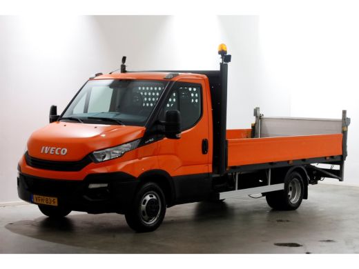 Iveco Daily 35C14 136pk Open Laadbak met laadklep en trekhaak 3500kg 02-2020 ActivLease financial lease