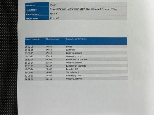 Peugeot Partner 1.2 111PK EURO 6 PureTech Premium CarPlay/cruise control/navigatie systeem ActivLease financial lease
