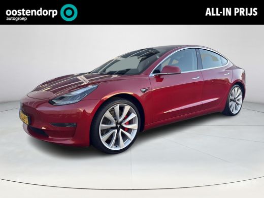 Tesla Model 3 Performance AWD 75 kWh 462 PK | 75 kWh batterij | Afneembare Trekhaak | Verwarmbare stoelen voor-...