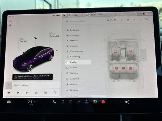 Tesla Model 3 Performance AWD 75 kWh 462 PK | 75 kWh batterij | Afneembare Trekhaak | Verwarmbare stoelen voor-... ActivLease financial lease