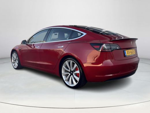 Tesla Model 3 Performance AWD 75 kWh 462 PK | 75 kWh batterij | Afneembare Trekhaak | Verwarmbare stoelen voor-... ActivLease financial lease