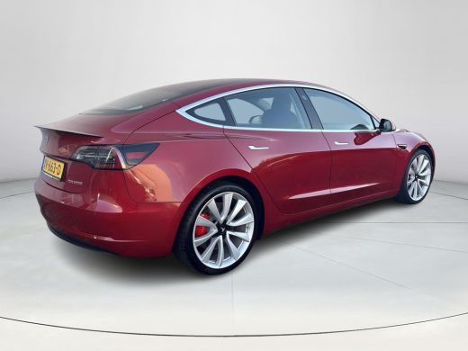 Tesla Model 3 Performance AWD 75 kWh 462 PK | 75 kWh batterij | Afneembare Trekhaak | Verwarmbare stoelen voor-... ActivLease financial lease