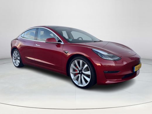Tesla Model 3 Performance AWD 75 kWh 462 PK | 75 kWh batterij | Afneembare Trekhaak | Verwarmbare stoelen voor-... ActivLease financial lease