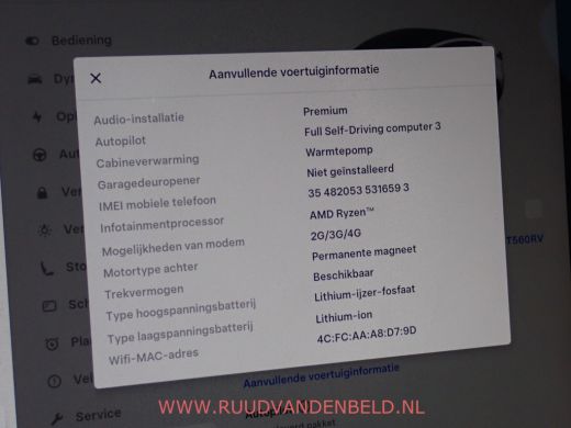 Tesla Model Y RWD 60kWh AMD-RYZEN 95%SOH! TREKHAAK + PREMIUM WHITE INTERIEUR ActivLease financial lease