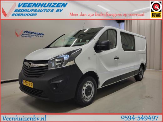Opel Vivaro 1.6CDTI L2/H1 Dubbele Cabine Euro 6! Opel Vivaro 1.6CDTI L2/H1 Dubbele Cabine Euro 6!