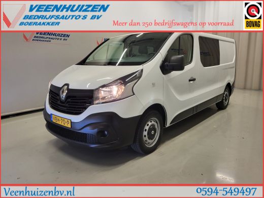 Renault Trafic 1.6dCi 125pk L2/H1 Dubbele Cabine Euro 6! Renault Trafic 1.6dCi 125pk L2/H1 Dubbele Cabine Euro 6!