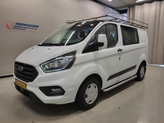Ford Transit Custom 2.0TDCI Dubbele Cabine Trekhaak Euro 6!